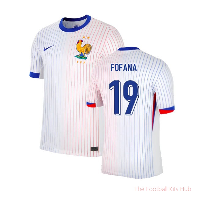 2024-2025 France Away Shirt (Fofana 19)-unisoccer store